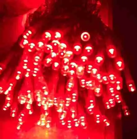 Red White and Blue String Light