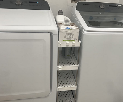 Shelf Between Washer and Dryer